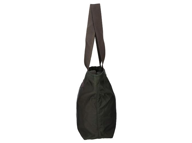 Bolso Tote Prada de nailon caqui - vista 4