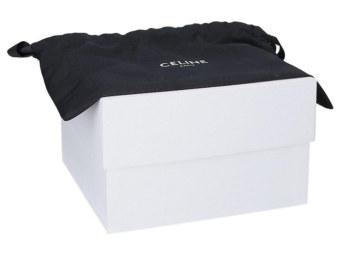 16 Céline Borsa a spalla pochette con catena in vitello liscio Celine - vista 7