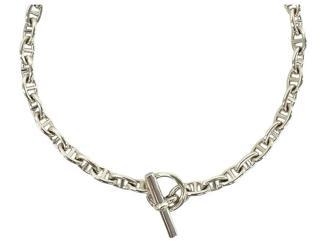 Hermès Hermes Chaine d'Ancre PM Halskette Silber - Ansicht 4
