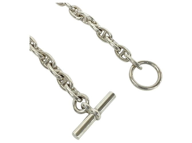Hermès Hermes Chaine d'Ancre PM Halskette Silber - Ansicht 5