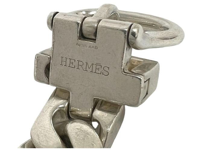 Hermès HERMES Boucles Sellier GM Halskette Silber - Ansicht 3