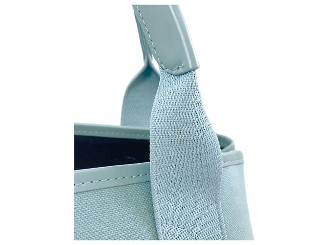 Borsa a mano Balenciaga in tela azzurro Blu chiaro - vista 10