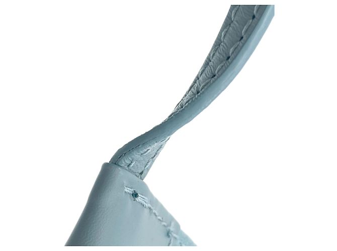 Borsa a mano Balenciaga in tela azzurro Blu chiaro - vista 13
