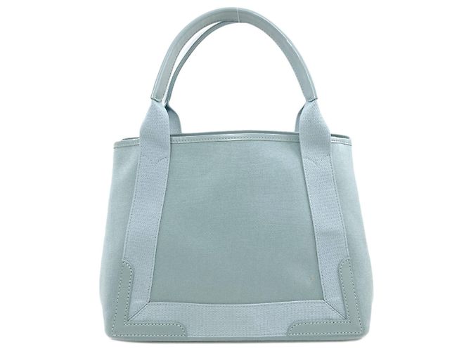 Borsa a mano Balenciaga in tela azzurro Blu chiaro - vista 2