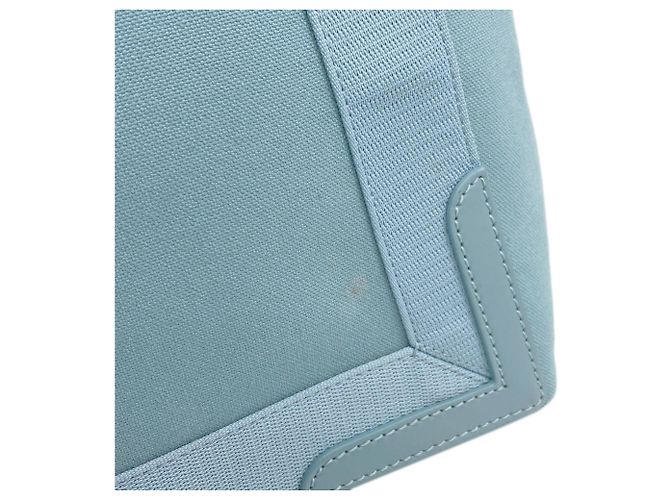 Borsa a mano Balenciaga in tela azzurro Blu chiaro - vista 8
