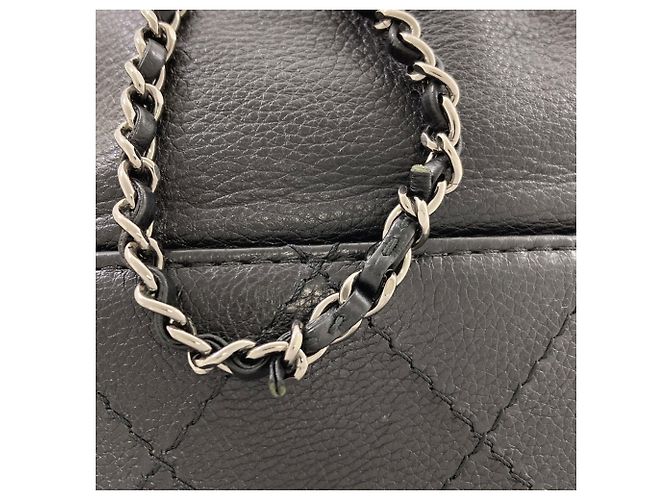 Borsa a tracolla Chanel Gabrielle Matelassé Nero - vista 12