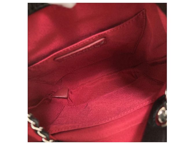Borsa a tracolla Chanel Gabrielle Matelassé Nero - vista 5