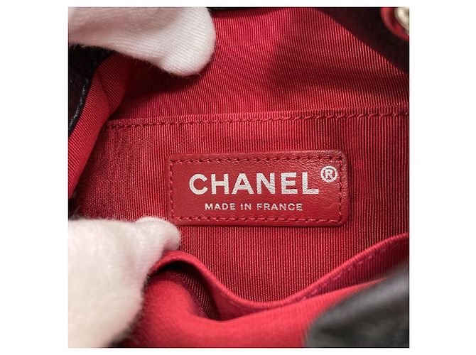 Borsa a tracolla Chanel Gabrielle Matelassé Nero - vista 6