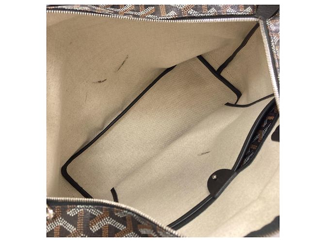 Borsa Tote Goyard Artois PM Marrone - vista 5