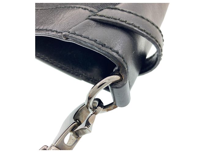 Borsa a tracolla Gucci 109106 GG Nero - vista 11