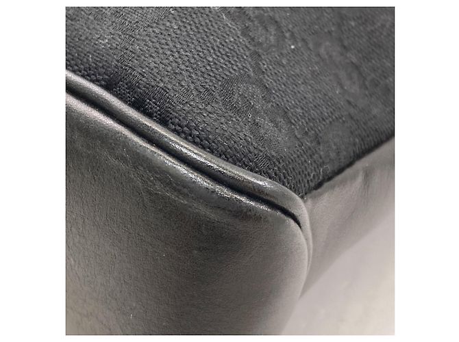 Borsa a tracolla Gucci 109106 GG Nero - vista 13