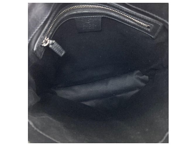 Borsa a tracolla Gucci 109106 GG Nero - vista 5