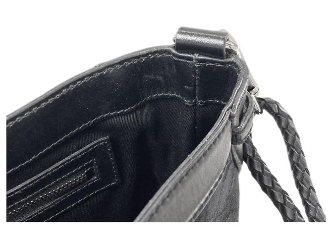 Borsa a tracolla Gucci 109106 GG Nero - vista 8