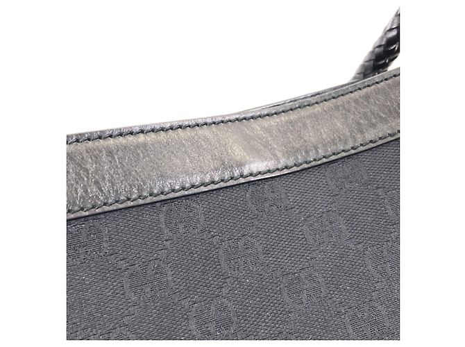 Borsa a tracolla Gucci 109106 GG Nero - vista 9