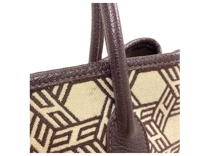Hermès Borsa Hermes Garden Party TPM Marrone - vista 12