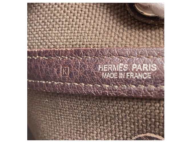 Hermès Borsa Hermes Garden Party TPM Marrone - vista 6