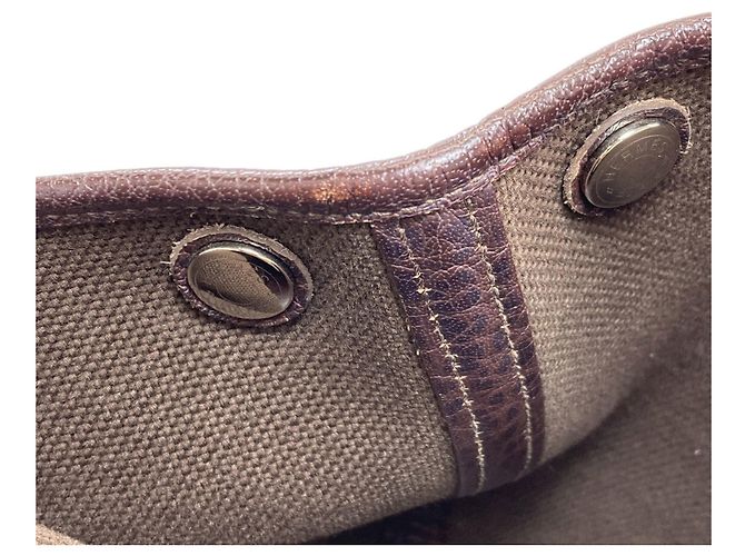 Hermès Borsa Hermes Garden Party TPM Marrone - vista 8