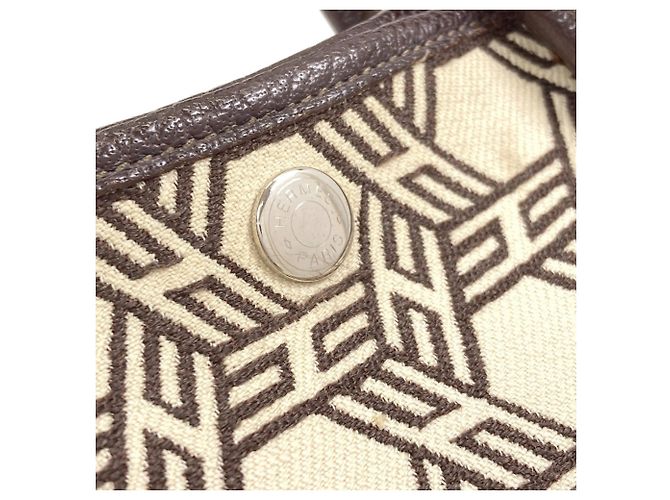 Hermès Borsa Hermes Garden Party TPM Marrone - vista 9