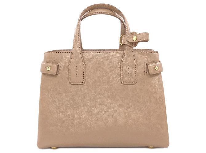 Borsa a mano 2 vie Burberry Banner Marrone - vista 2