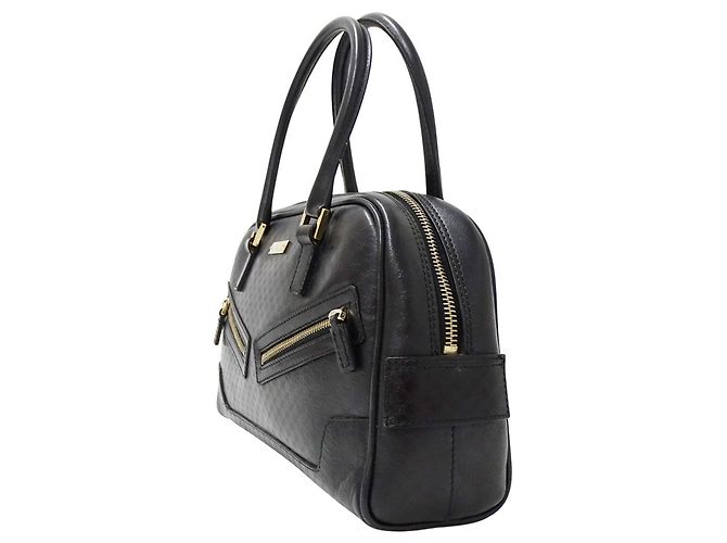 Borsa a mano Gucci da donna in pelle nera Nero - vista 4