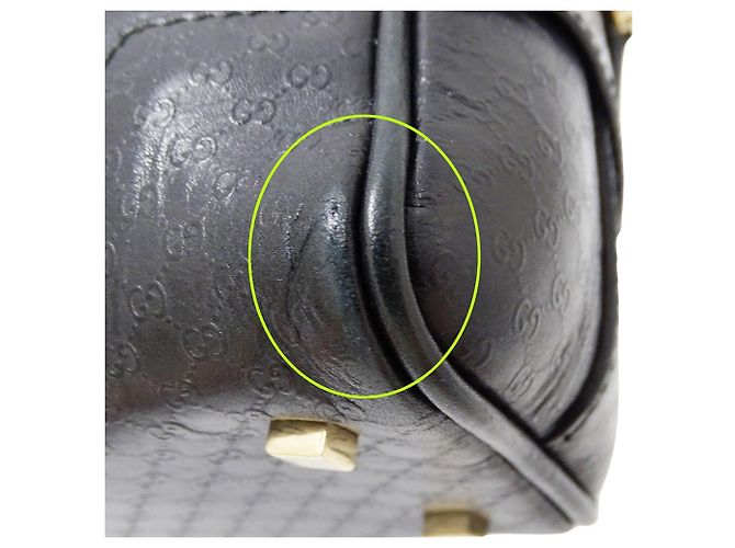 Borsa a mano Gucci da donna in pelle nera Nero - vista 7