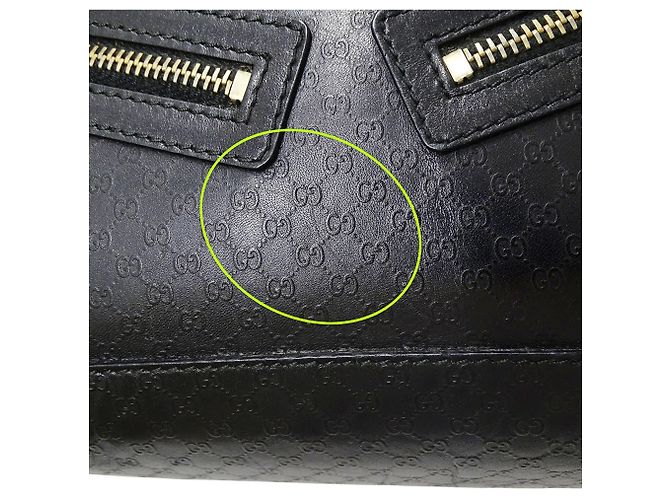 Borsa a mano Gucci da donna in pelle nera Nero - vista 8