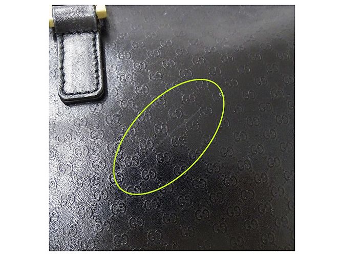 Borsa a mano Gucci da donna in pelle nera Nero - vista 9