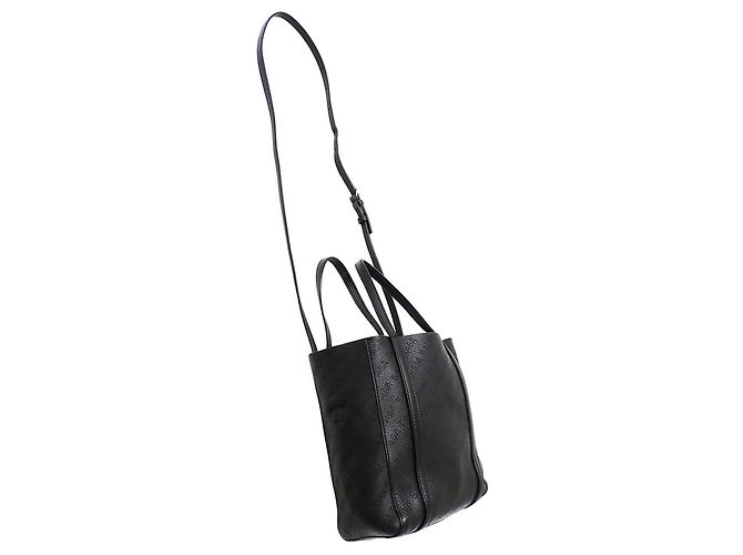 Everyday Bolsa de mão Balenciaga em couro preto - vista 5