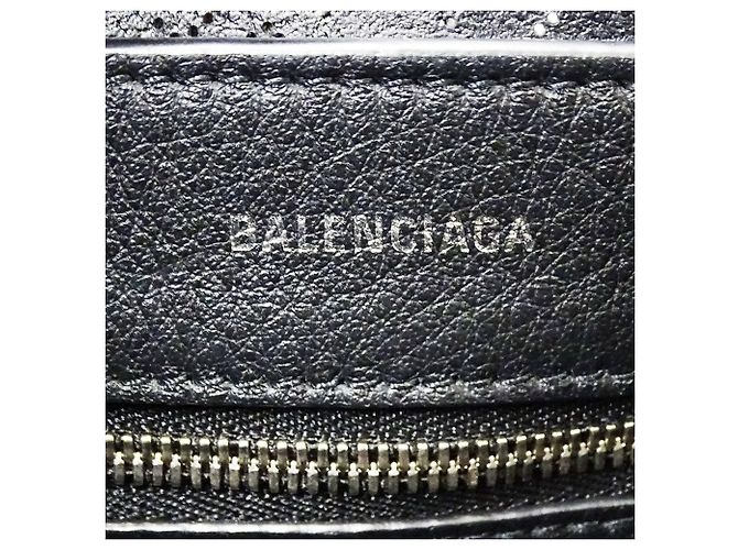 Everyday Bolsa de mão Balenciaga em couro preto - vista 7