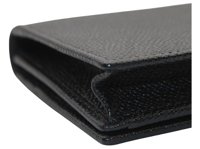 Bulgari Tarjetero Bvlgari de piel negra Negro - vista 4