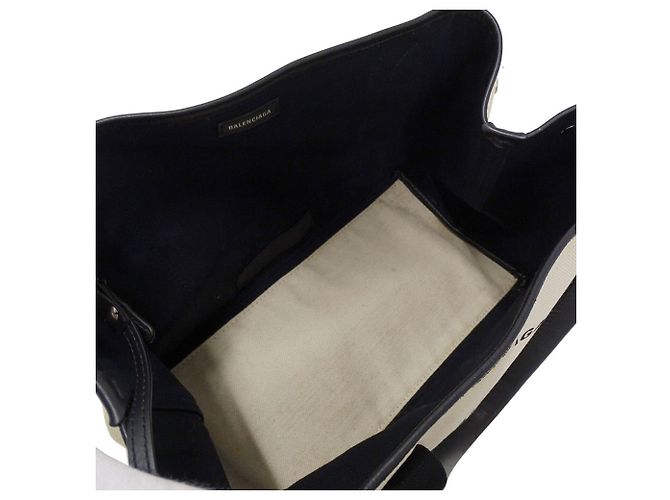 Borsa a mano Balenciaga da donna con pochette Nero Crudo Giallo - vista 5
