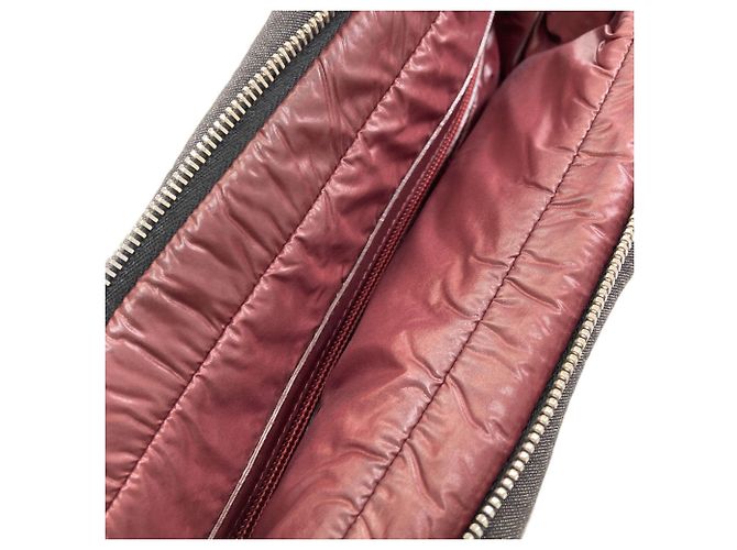Saco Tote Chanel Coco Cocoon em denim Marrom - vista 10