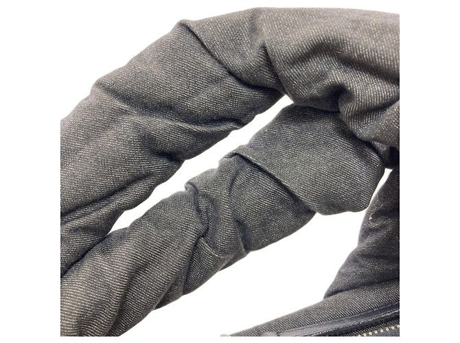 Saco Tote Chanel Coco Cocoon em denim Marrom - vista 17