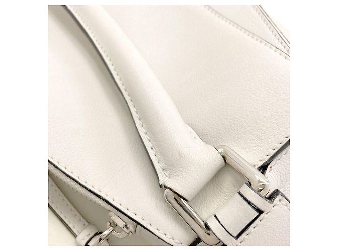 Loewe Puzzle Bag 2-Way Handtasche Weiß - Ansicht 15