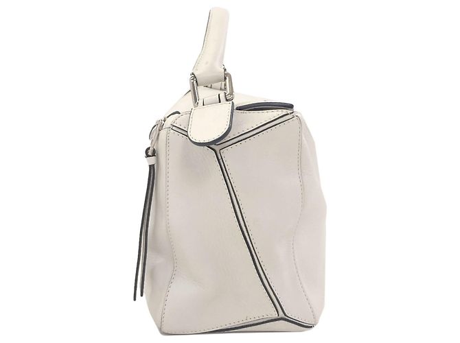 Loewe Puzzle Bag 2-Way Handtasche Weiß - Ansicht 3