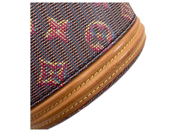 Louis Vuitton Cannes Handtasche Braun Rot - Ansicht 22