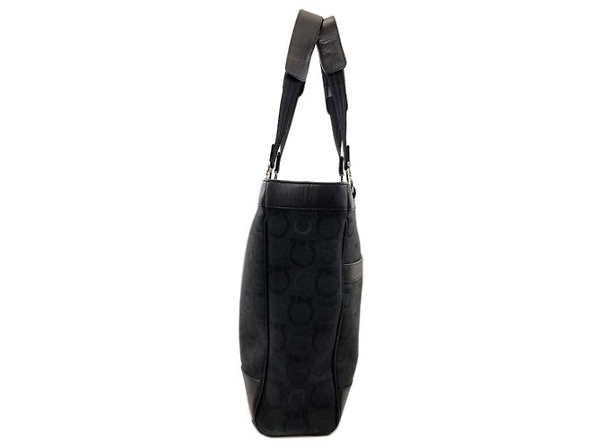 Salvatore Ferragamo Tote Bag mit Gancini-Hardware Schwarz - Ansicht 3