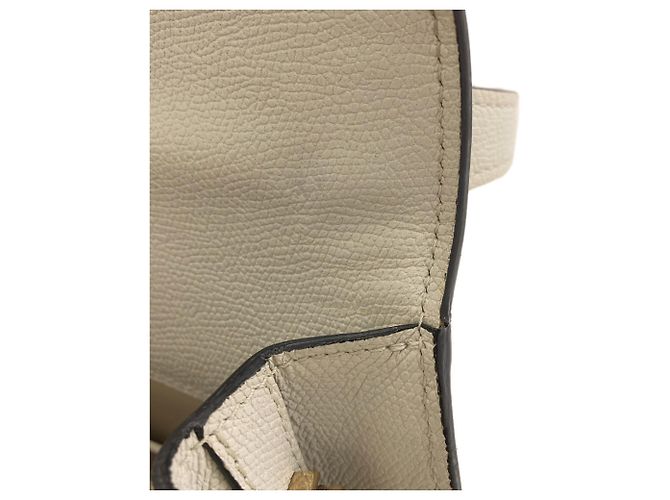 Sac à main 2-Way Iside Valextra en Light Gray Gris - vue 9