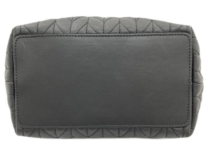 Bolsa Gucci acolchoada com padrão espinha de peixe Preto - vista 4