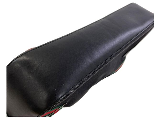 Borsa Gucci Sherry Line Nero - vista 10
