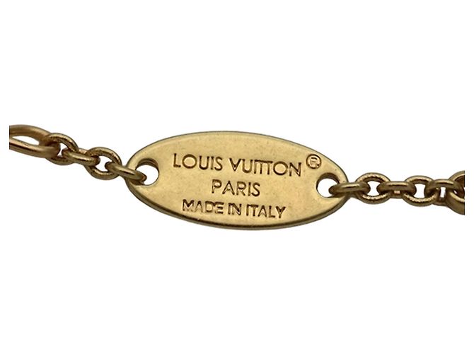 Pulseira com pingentes em ouro Louis Vuitton Dourado - vista 4