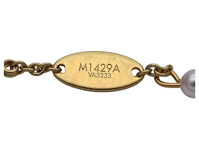 Pulseira com pingentes em ouro Louis Vuitton Dourado - vista 5