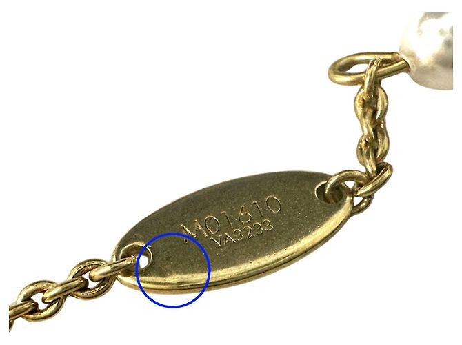 Collana in oro Louis Vuitton D'oro - vista 11