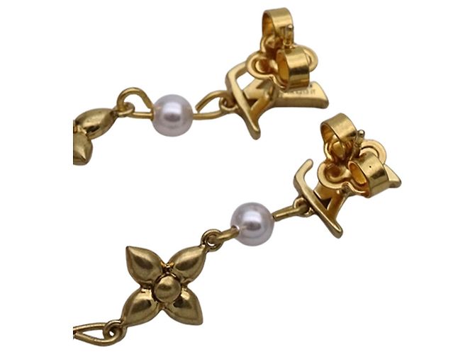 Louis Vuitton Gold Earrings Golden - view 4