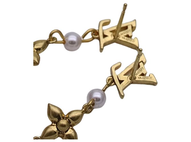 Louis Vuitton Gold Earrings Golden - view 5