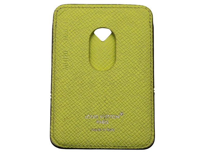Tarjetero Louis Vuitton Lemon Green - vista 2