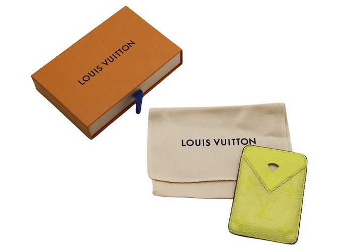 Tarjetero Louis Vuitton Lemon Green - vista 9