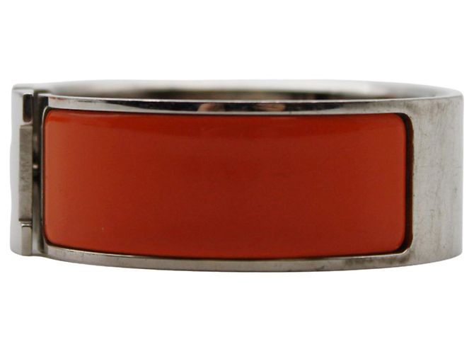 Hermès Hermes HERMES Bangle Clic Clack H Orange - view 2