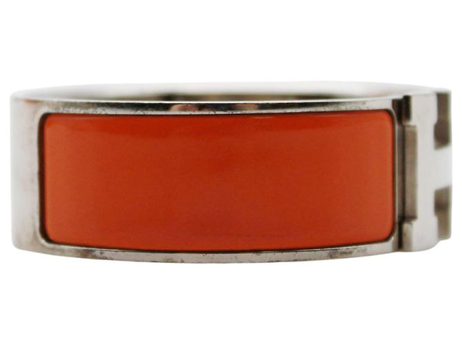 Hermès Hermes HERMES Bangle Clic Clack H Orange - view 4