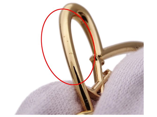 Orecchini in oro Louis Vuitton da donna D'oro - vista 10
